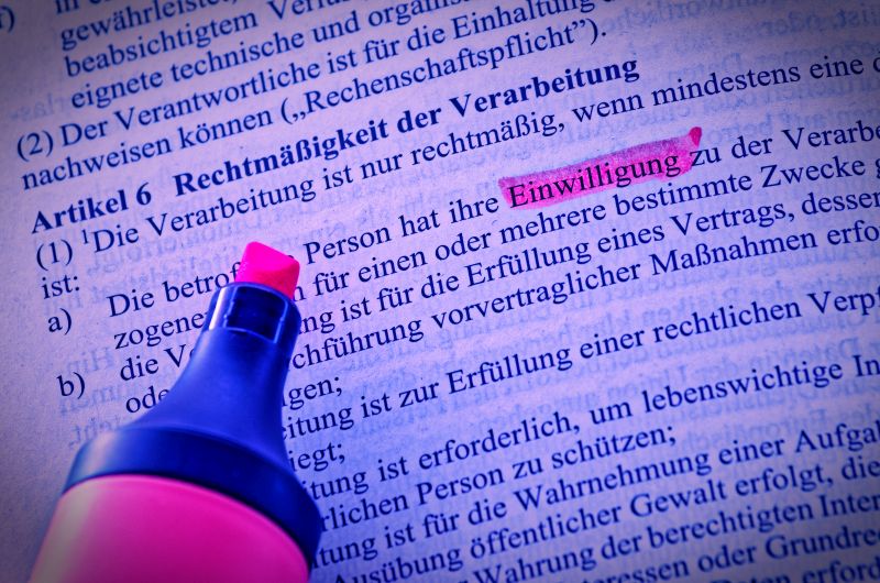 Einwilligung