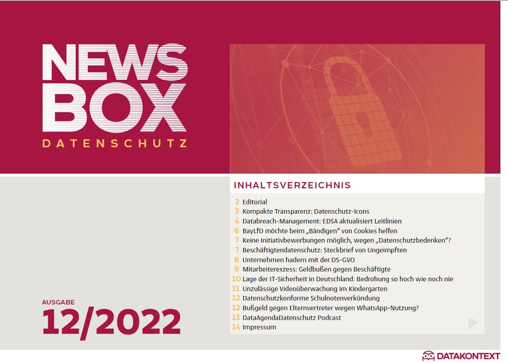 Datenschutz-Newsbox