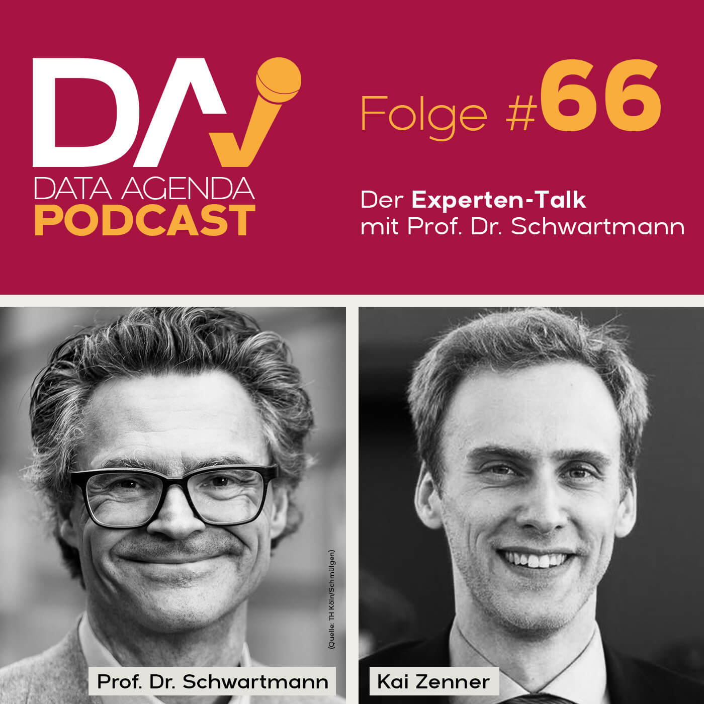 DataAgenda Podcast Cover mit Gast Kai Zenner