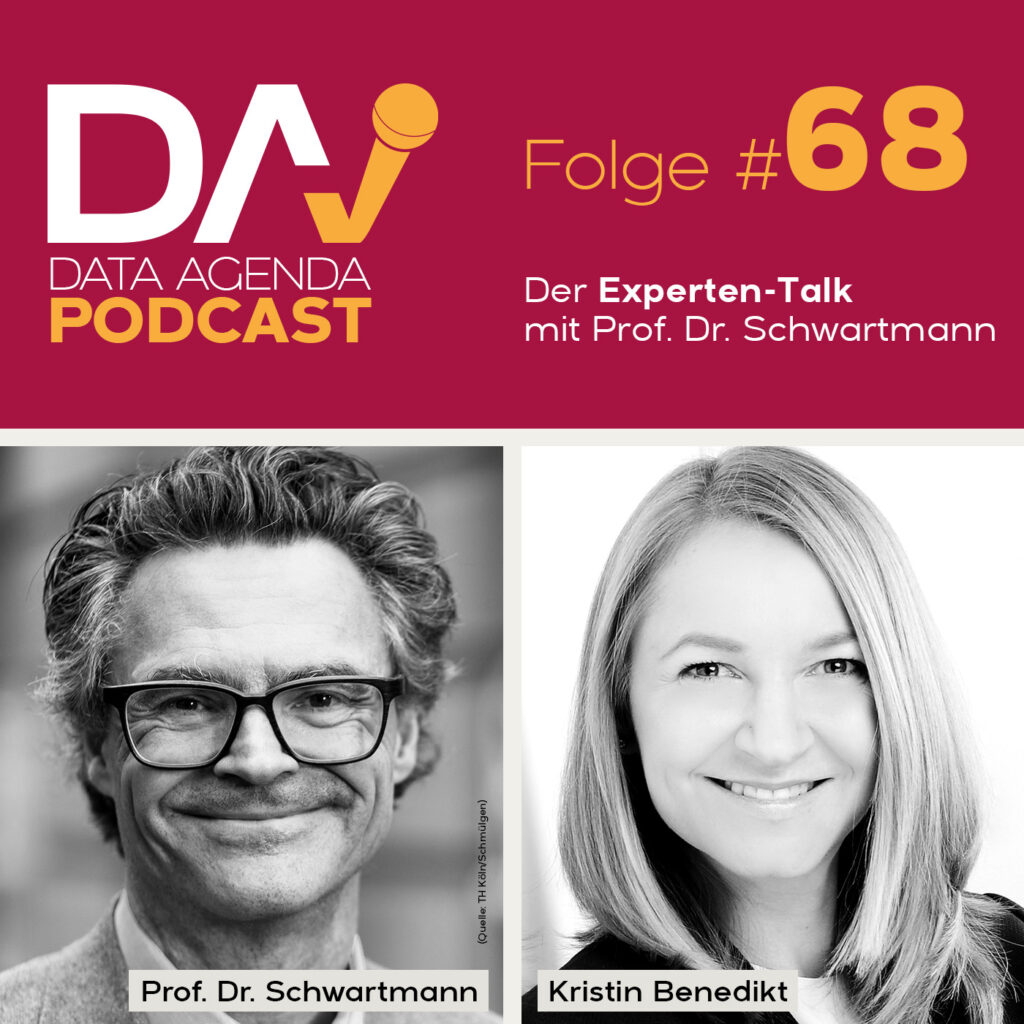 DataAgenda Podcast Folge 68 Cover mit Kristin Benedikt